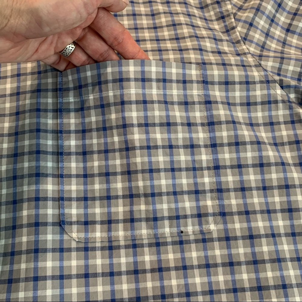 CLAIBORNE 80’s 2-Ply Long Sleeve Button Up Shirt - Picture 5 of 11